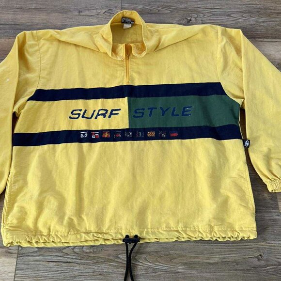 Vintage Surf Style Windbreaker - Picture 1 of 4